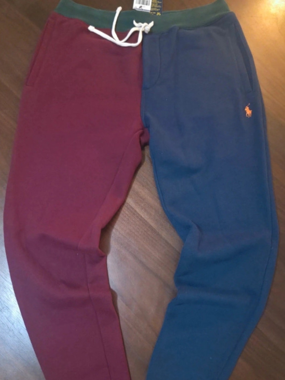 Polo Ralph Lauren Colorblock Fleece Sweatpants Men's SMALL